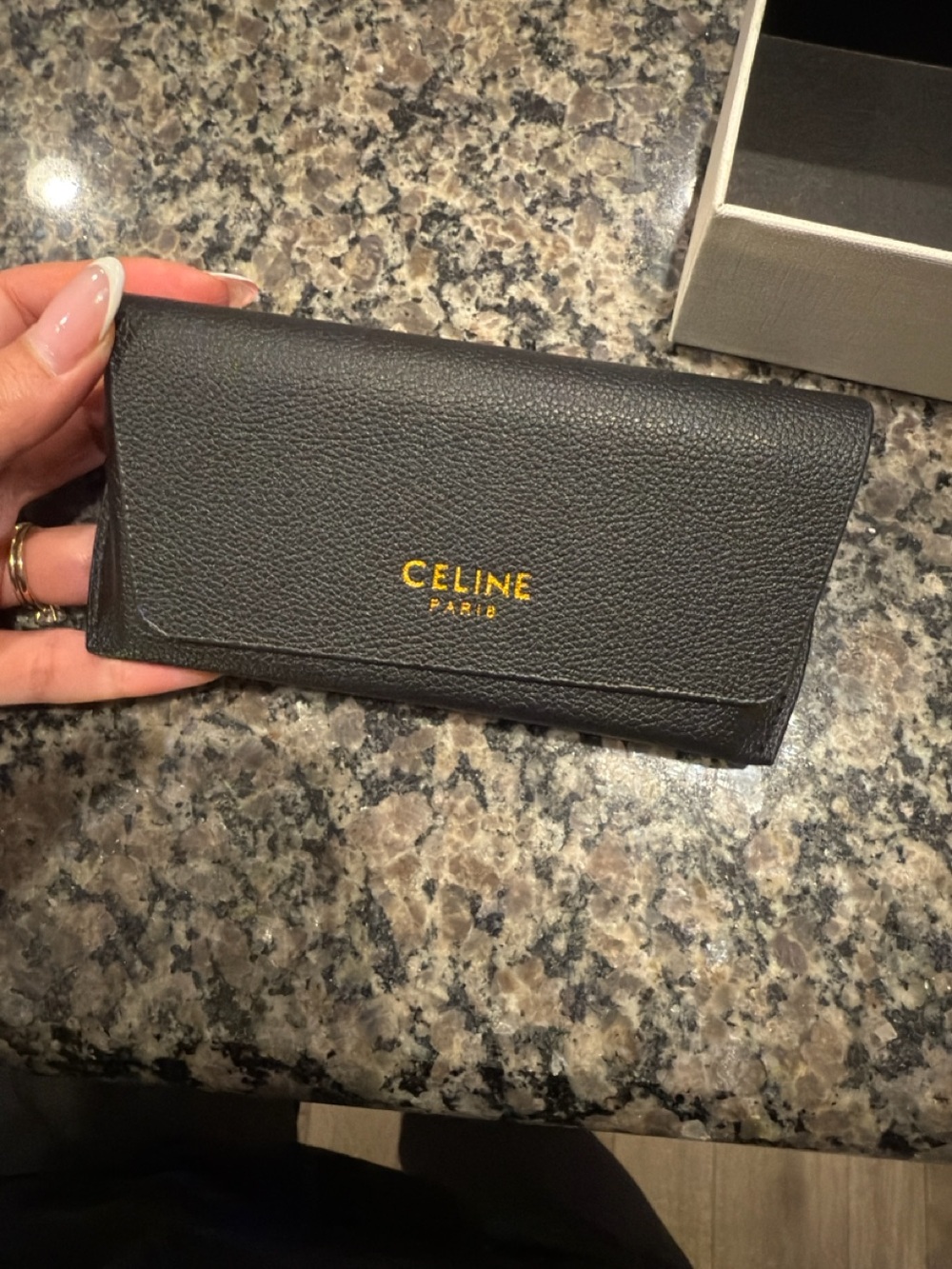 Celine Triomphe Dark Tortoise Oval Sunglasses - Picture 6 of 7